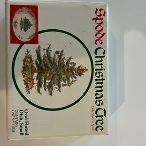 Spode Christmas Tree Oval Dish